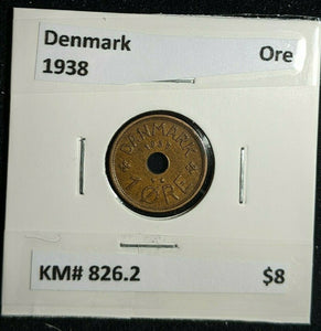 Denmark 1938 Ore KM# 826.2  #1438