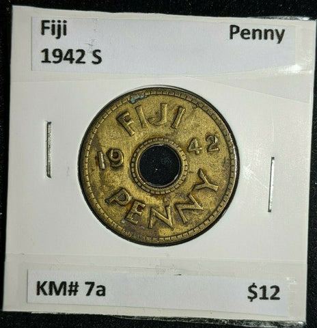 Fiji 1942 S Penny KM# 7a    #1320