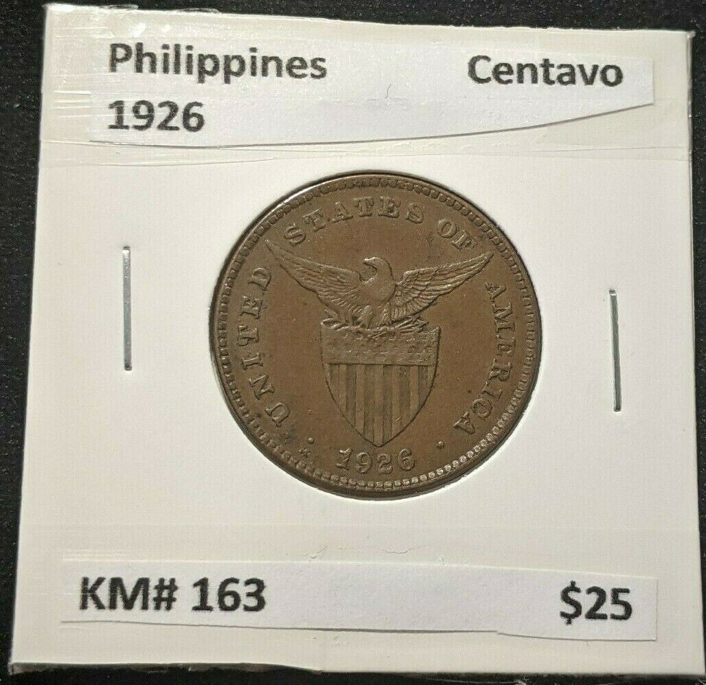 Philippines 1926 Centavo KM# 163 #013