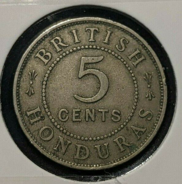 British Honduras 5 Cents KM# 16  #002