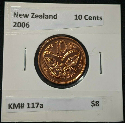 New Zealand 2006 Ten Cents 10c KM# 117a   #030