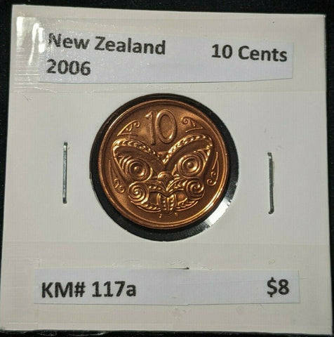 New Zealand 2006 Ten Cents 10c KM# 117a   #031