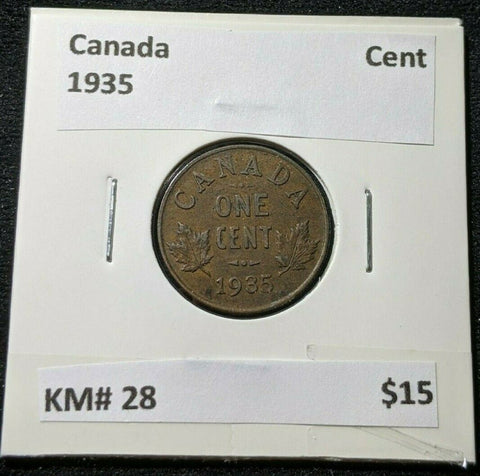 Canada 1935 Cent KM# 28 #1171