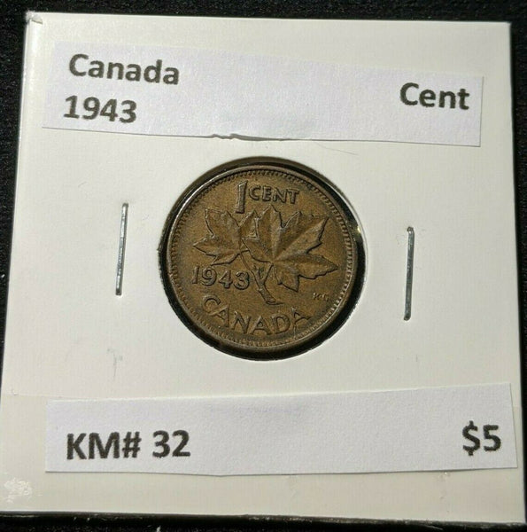 Canada 1943 Cent KM# 32 #1173