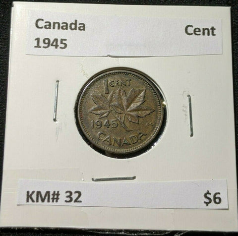 Canada 1945 Cent KM# 32 #1176