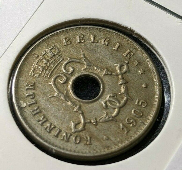 Belgium 1905 5 Centimes A. MICHAUX KM# 54 #1912