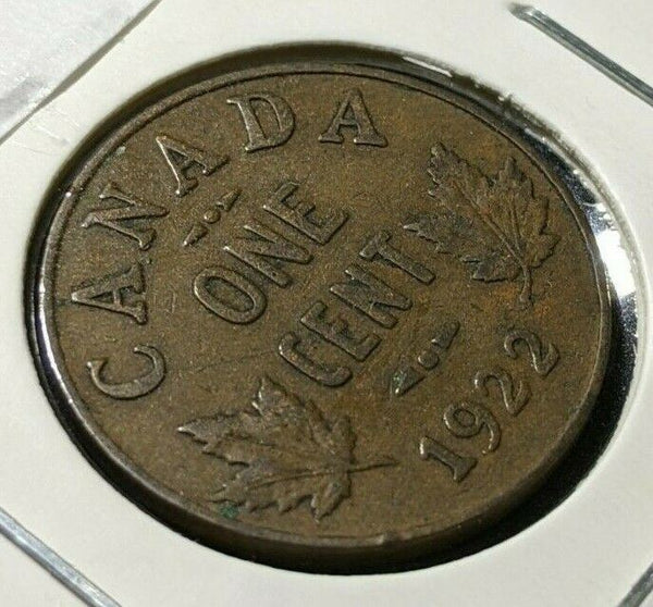 Canada 1922 Cent KM# 28 #1040