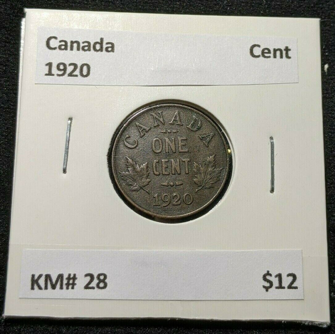Canada 1920 Cent KM# 28 #1044