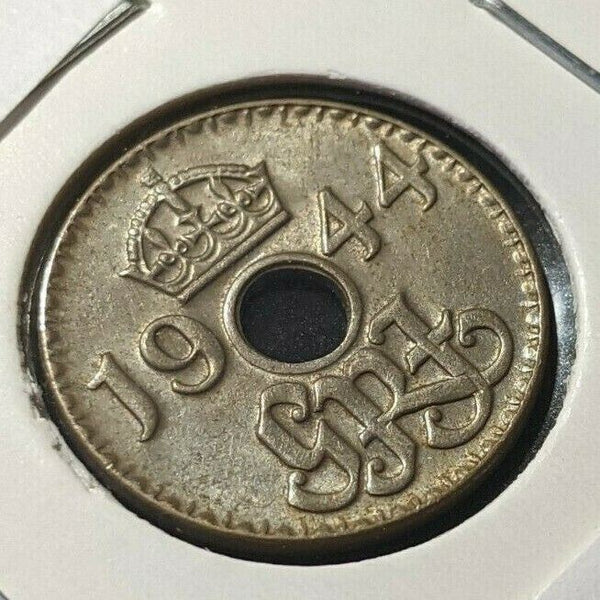 New Guinea 1944 3 Pence KM# 10 Scratches #092