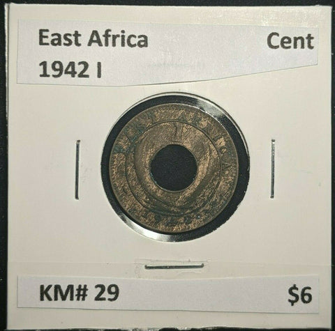 East Africa 1942 I Cent KM# 29 #1471  #15B