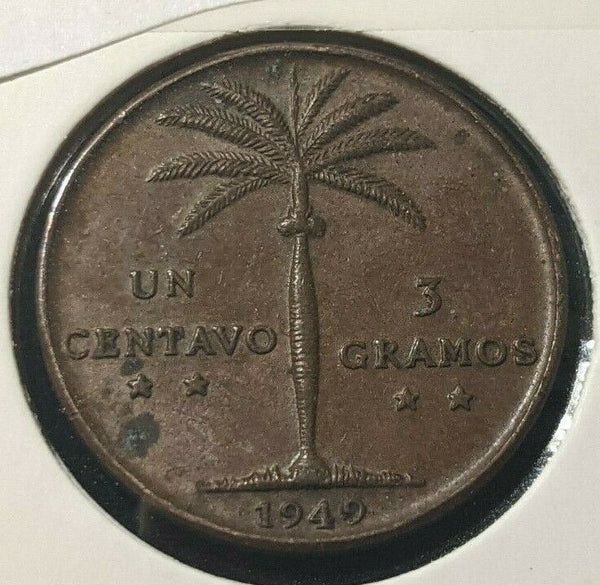 Dominican Republic 1949 Centavo KM# 17 #102