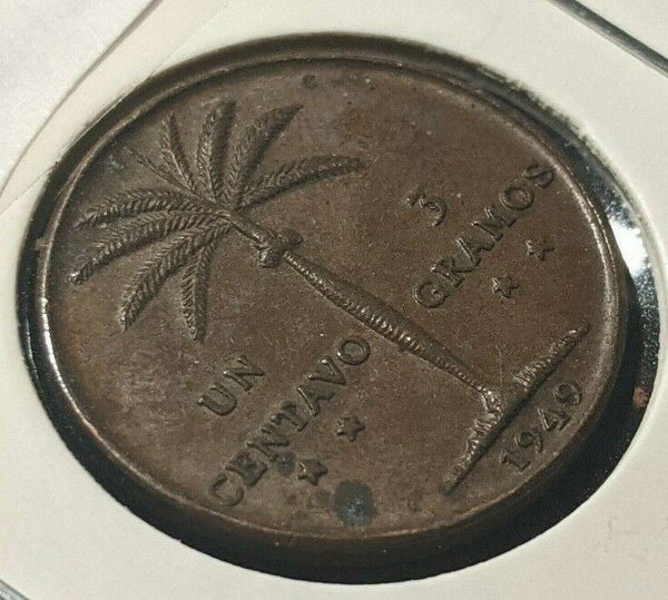 Dominican Republic 1949 Centavo KM# 17 #102