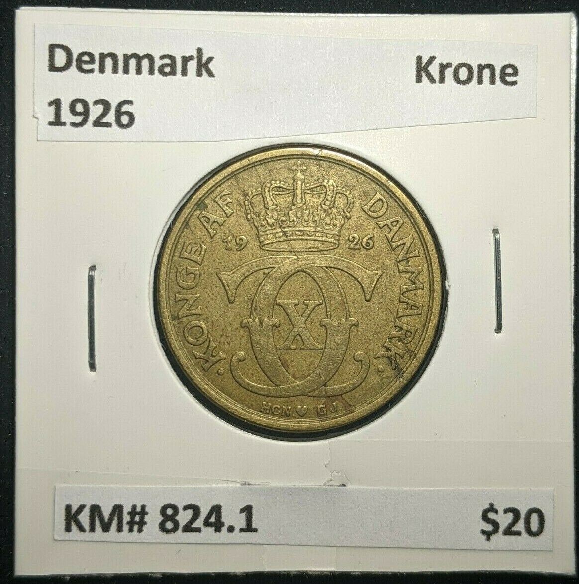 Denmark 1926 Krone KM# 824.1 #1631