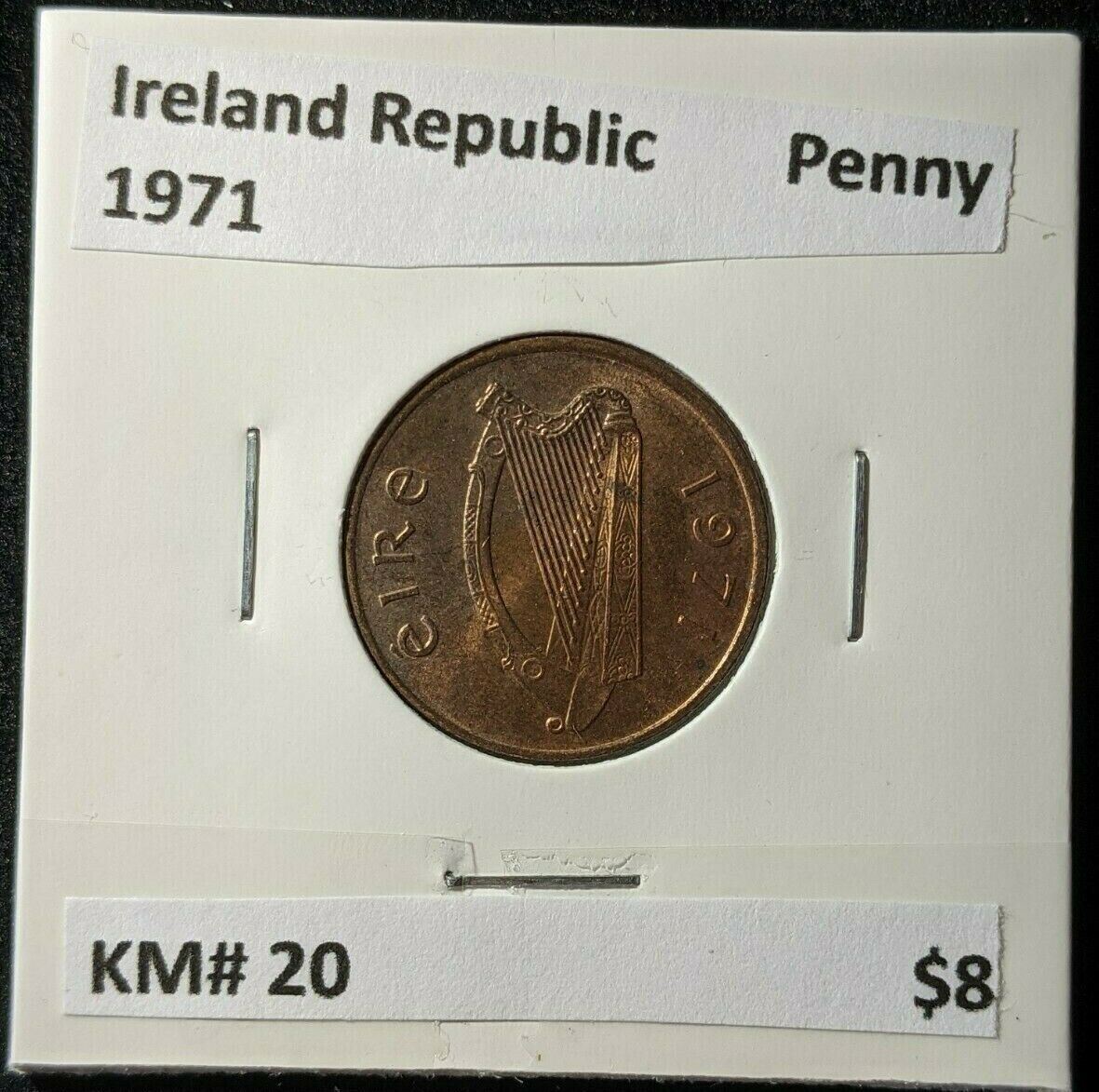Ireland Republic 1971 Penny 1d KM# 20 #1812