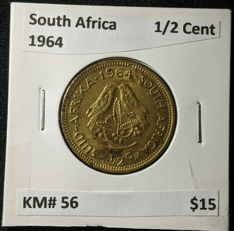 South Africa 1964 1/2 Cent KM# 56 #1347