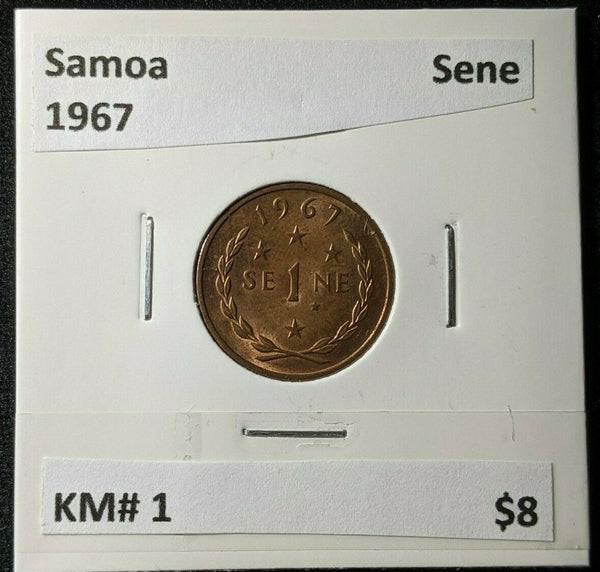 Samoa 1967 Sene KM# 1 #1972    #11C