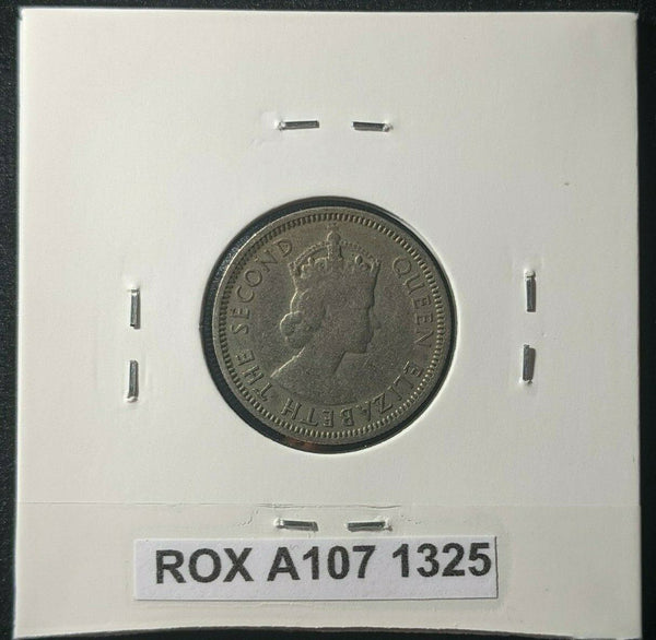 Fiji 1953 6d sixpence KM# 19 Scratch #1325