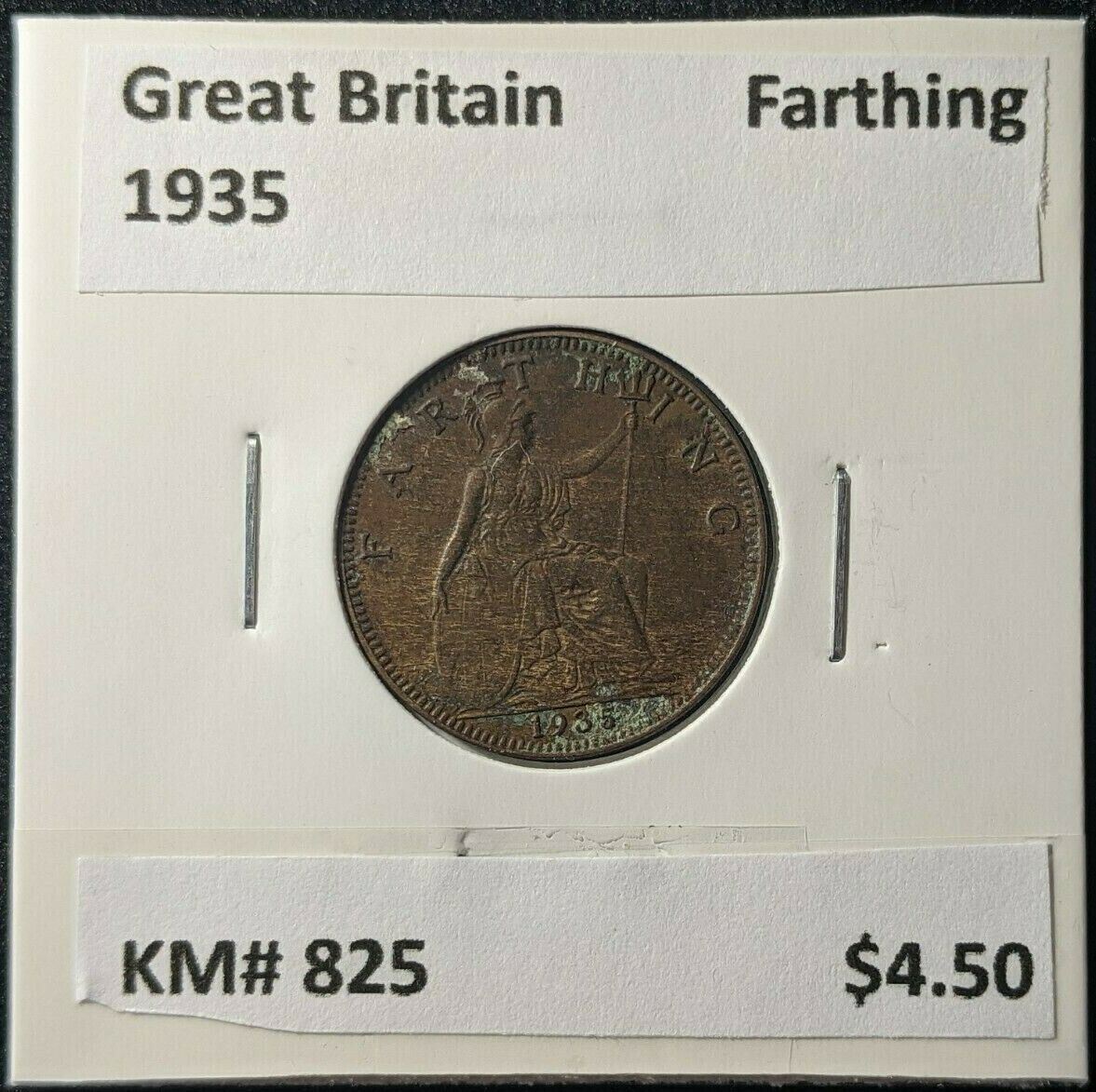 Great Britain 1935 Farthing 1/4dKM# 825 #1914