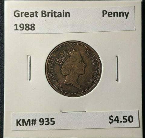 Great Britain 1988 Penny 1d KM# 935 #1315