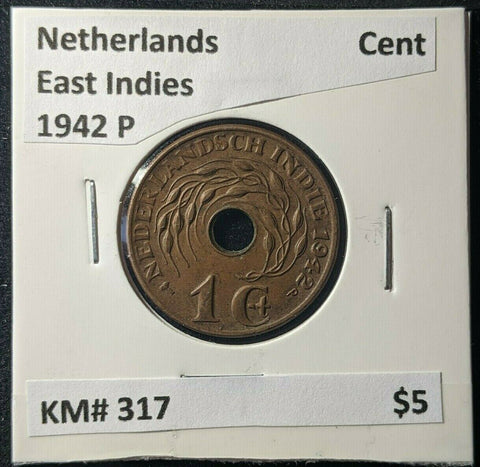 Netherlands East Indies 1942 P Cent KM# 317 #1987