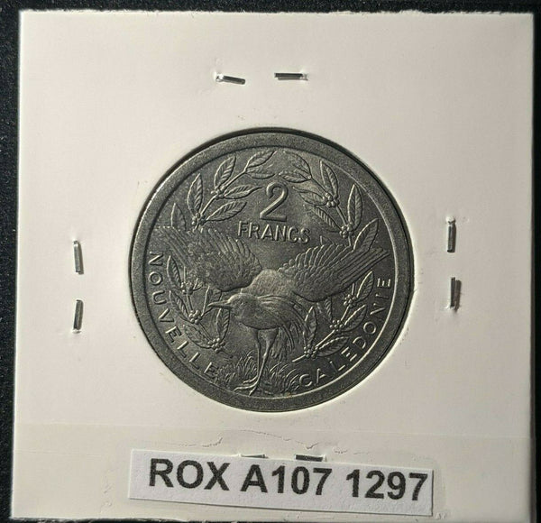 New Caledonia 1977 2 Francs KM# 14 #1297