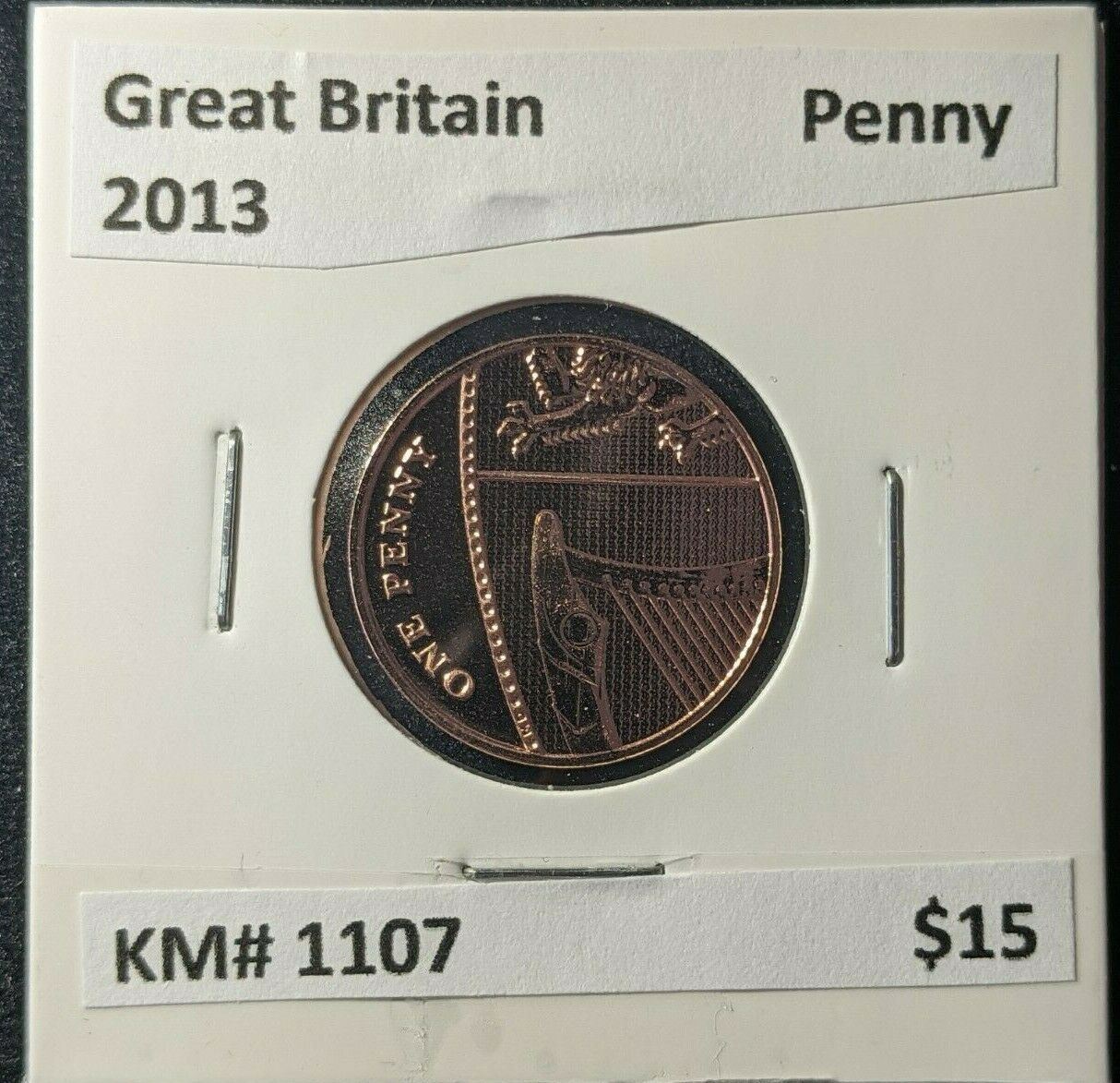 Great Britain 2013 Penny 1d KM# 1107 #388