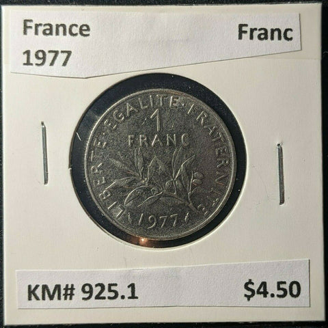 France 1977 Franc KM# 925.1 #399