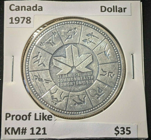 Canada Proof Like 1978 Dollar KM# 121 #368