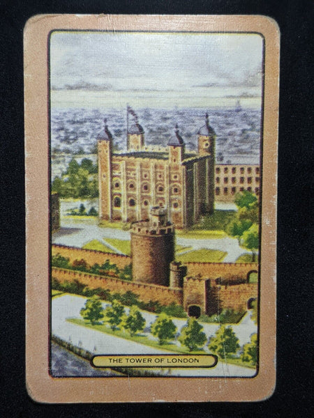 Swap Card Coles Blank Back Named Series Original 1950's The Tower of London #73