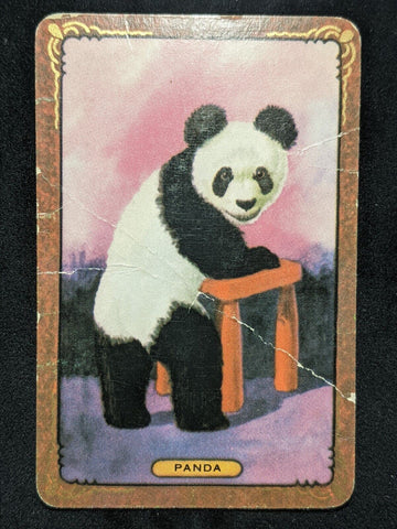 Swap Card Coles Named Series Original 1950's - Panda #126