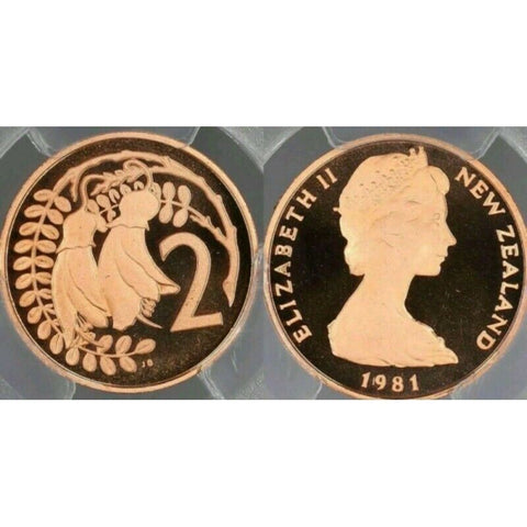 New Zealand 1981 PR69DCAM Two Cent 2c PCGS    #464