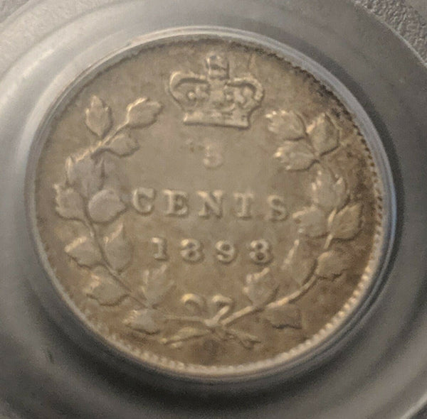 Canada 1898 Five Cent 5c PCGS VF35 Very Fine   #894