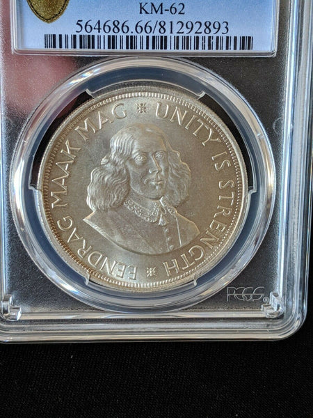 South Africa 1963 Silver 50 Cents PCGS Proof Like PL66 Gem Unc KM#62 #910