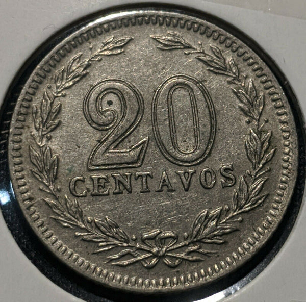 Argentina 1906 20 Centavos KM# 36  #A35   #15A