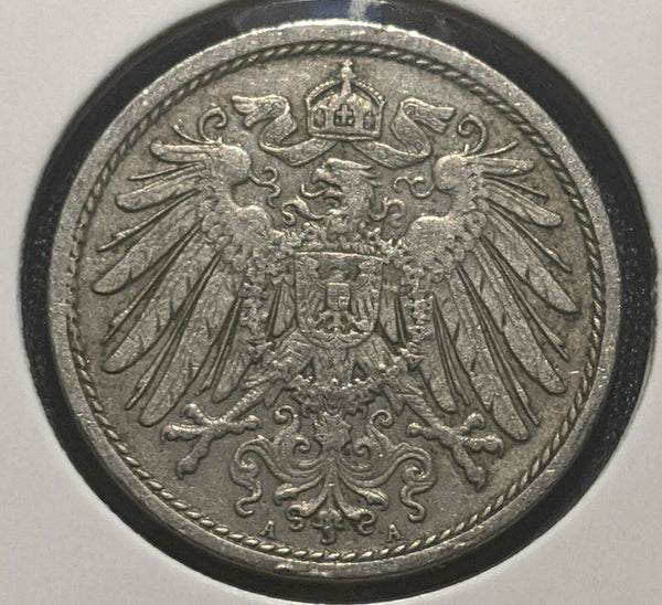 Germany - Empire 1911 A 10 Pfennig KM# 12   8C