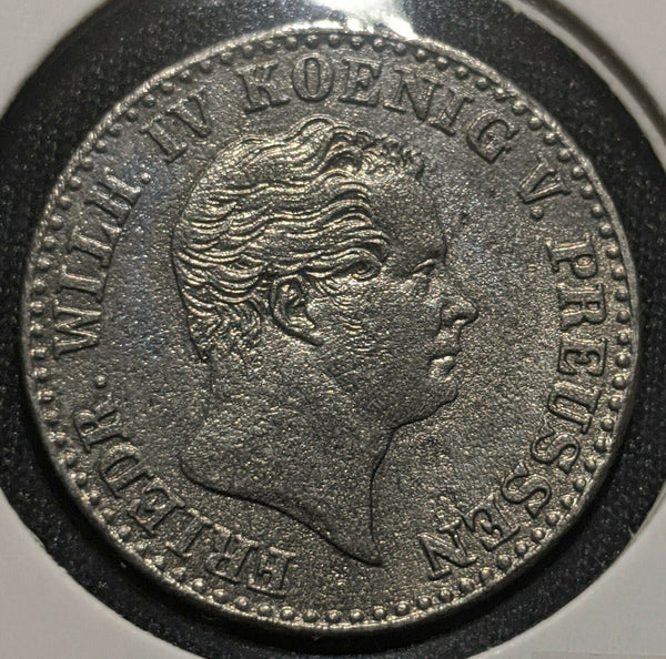 German States Prussia 1843 A 2- 1/2 Silber Groschen KM# 444  7C