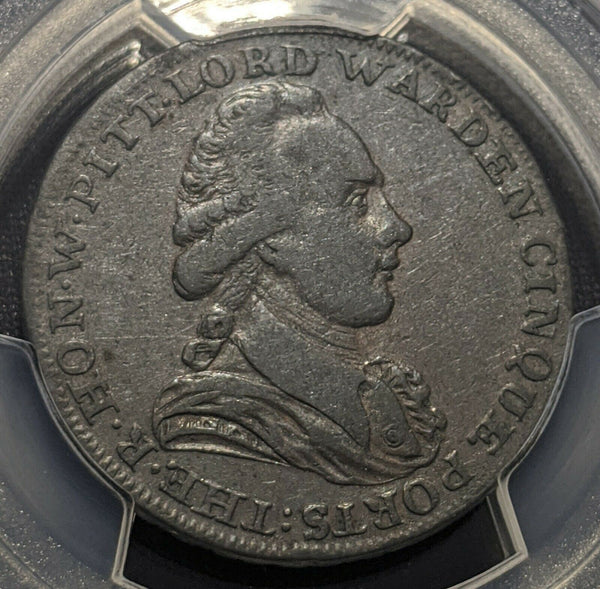Great Britain 1794 Tk 1/2D Half Penny Kent Dover DH-16a PCGS VF35 Very Fine
