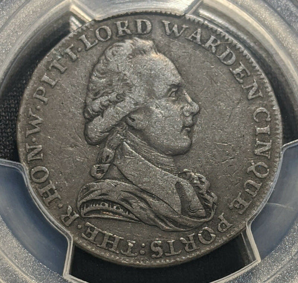 Great Britain 1794 Tk 1/2D Half Penny Kent Dover DH-16 PCGS VF35 Very Fine #1052