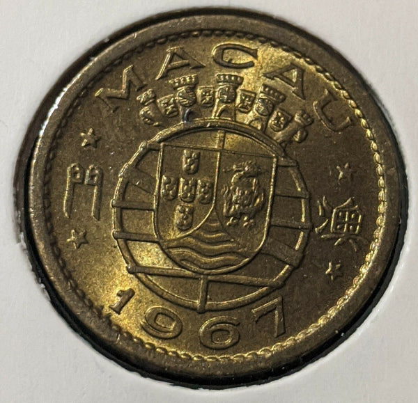 Macau 1967  5 AVOS  KM# 1a