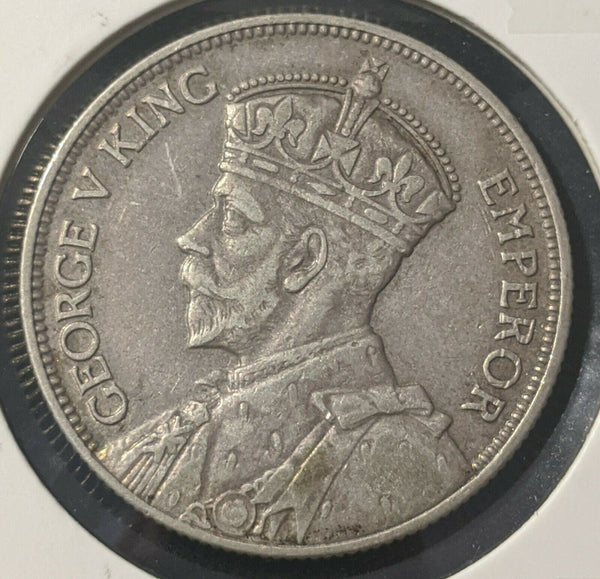 New Zealand 1934 Florin KM# 4