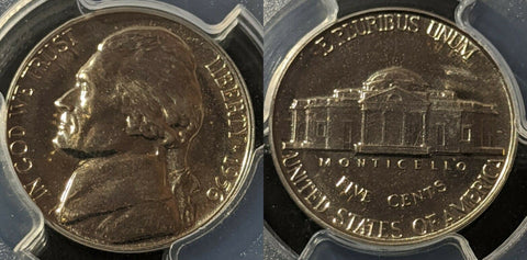 United States 1956 Proof Five cent 5c PR68 PCGS FDC UNC #1076