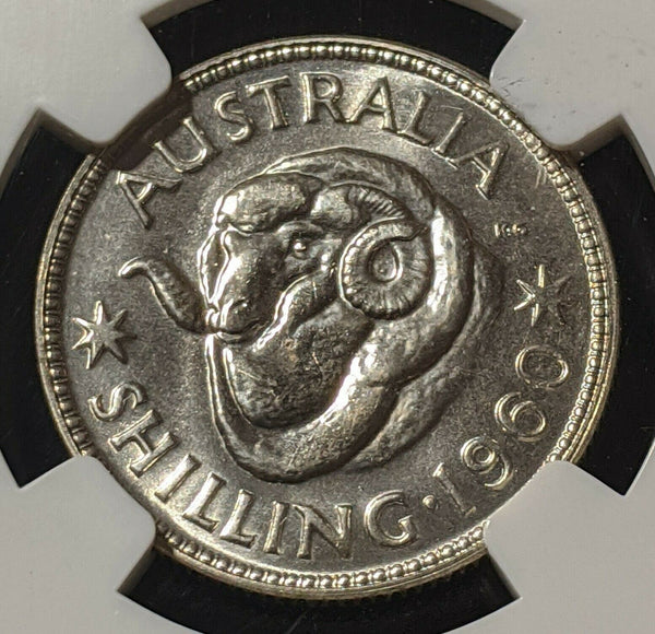 1960 Shilling 1/- Australia NGC PR67 FDC UNC #1094