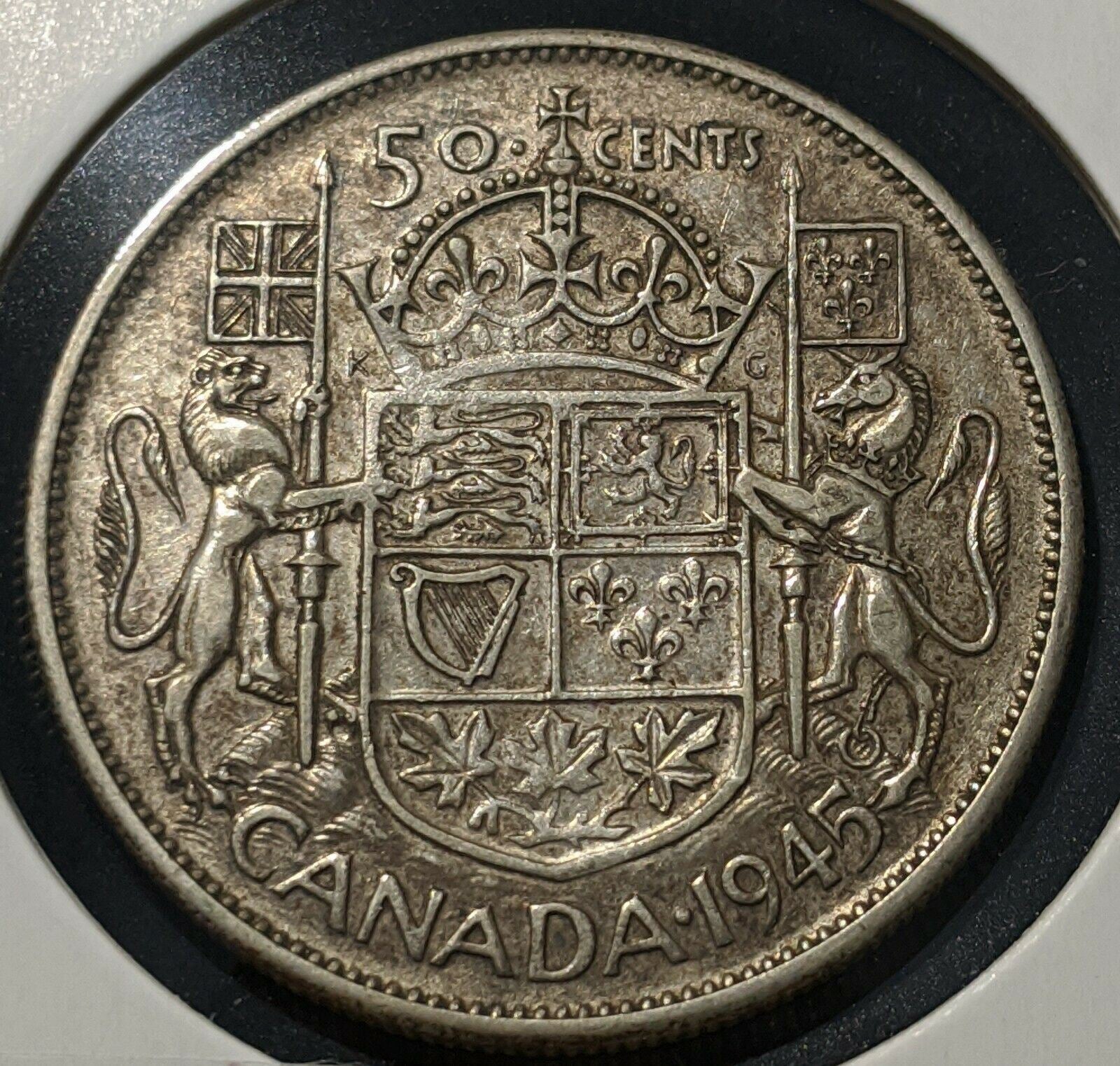 Canada 1945 50 Cents KM# 36