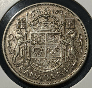Canada 1945 50 Cents KM# 36