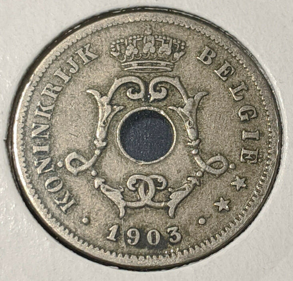 Belgium 1903 10 cent KM# 53