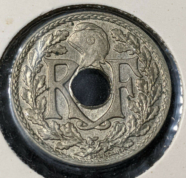 France 1937 10 Centimes KM# 866a