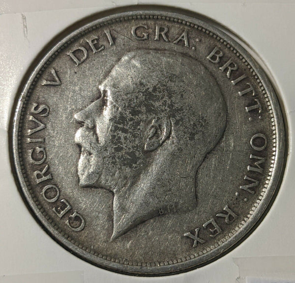 Great Britain 1911 Half Crown KM# 818.1