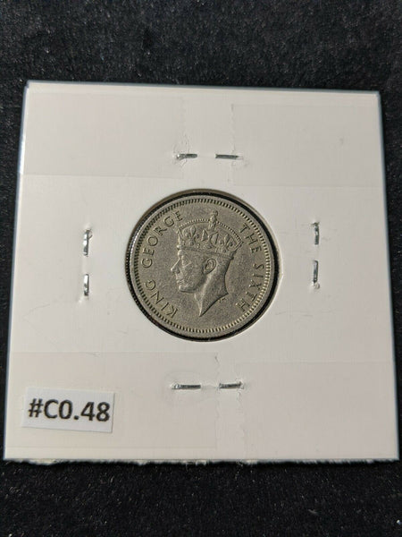 Malaya 1950 10 Cent KM# 8