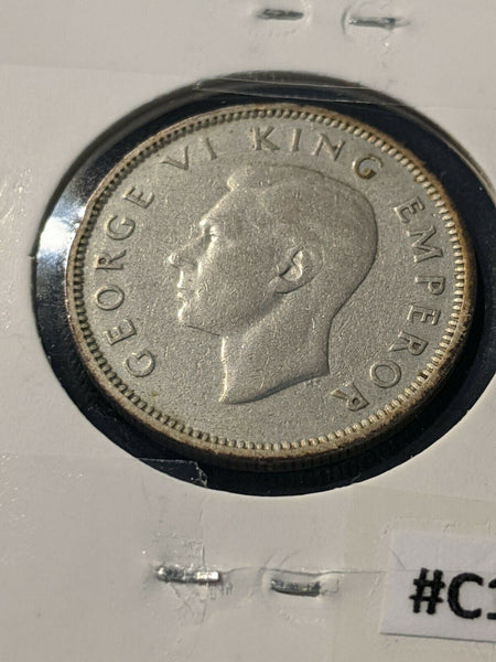 New Zealand 1940 Shilling KM# 9