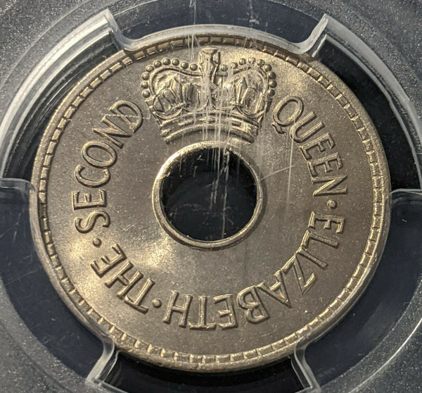 Fiji 1961 Penny 1D PCGS MS64 GEM UNC #1333